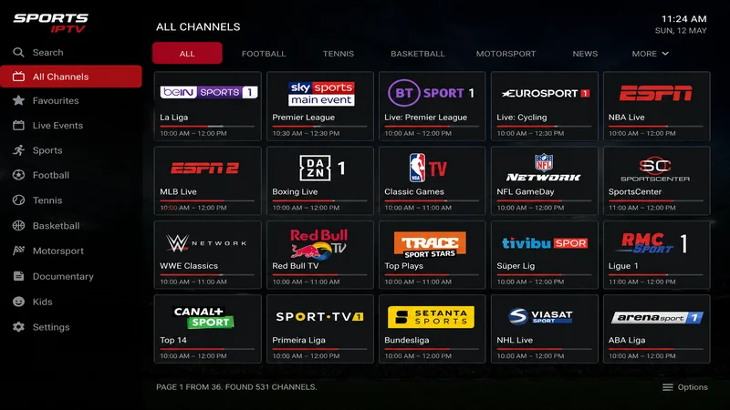 IPTV Sport in TiviMate einrichten