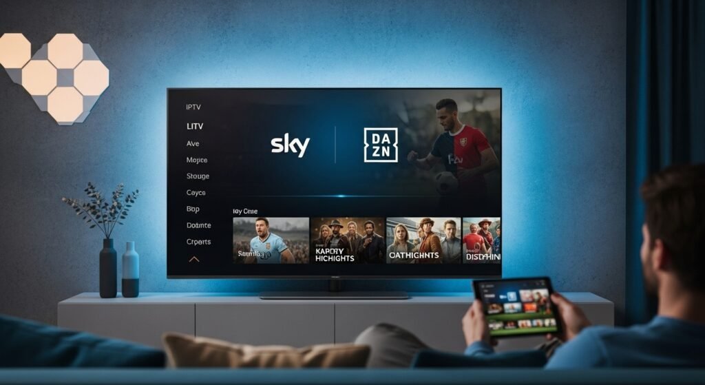 iptv sky dazn