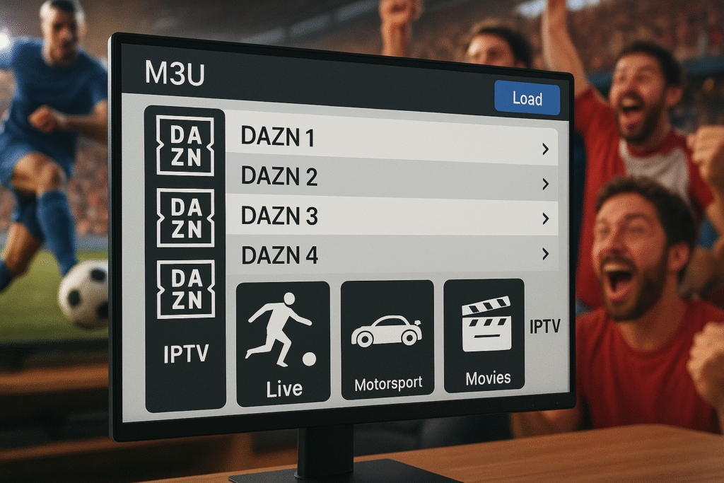 m3u dazn