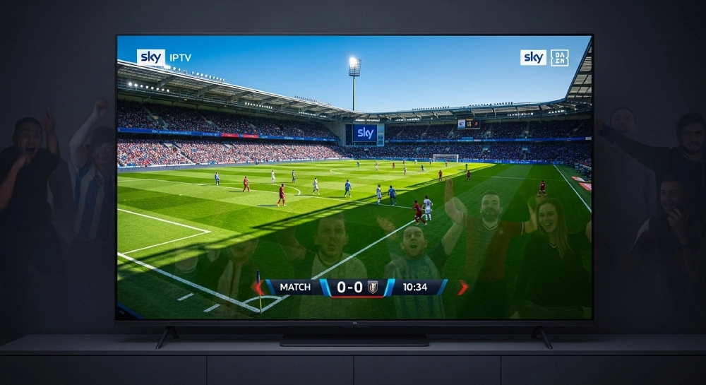 sky dazn iptv