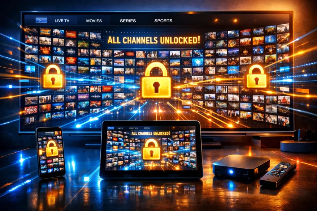 iptv alles freischalten